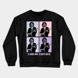 Santana 1977s Pop Art Crewneck Sweatshirt